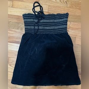 Juicy couture velour dress in black. Never worn. Size medium